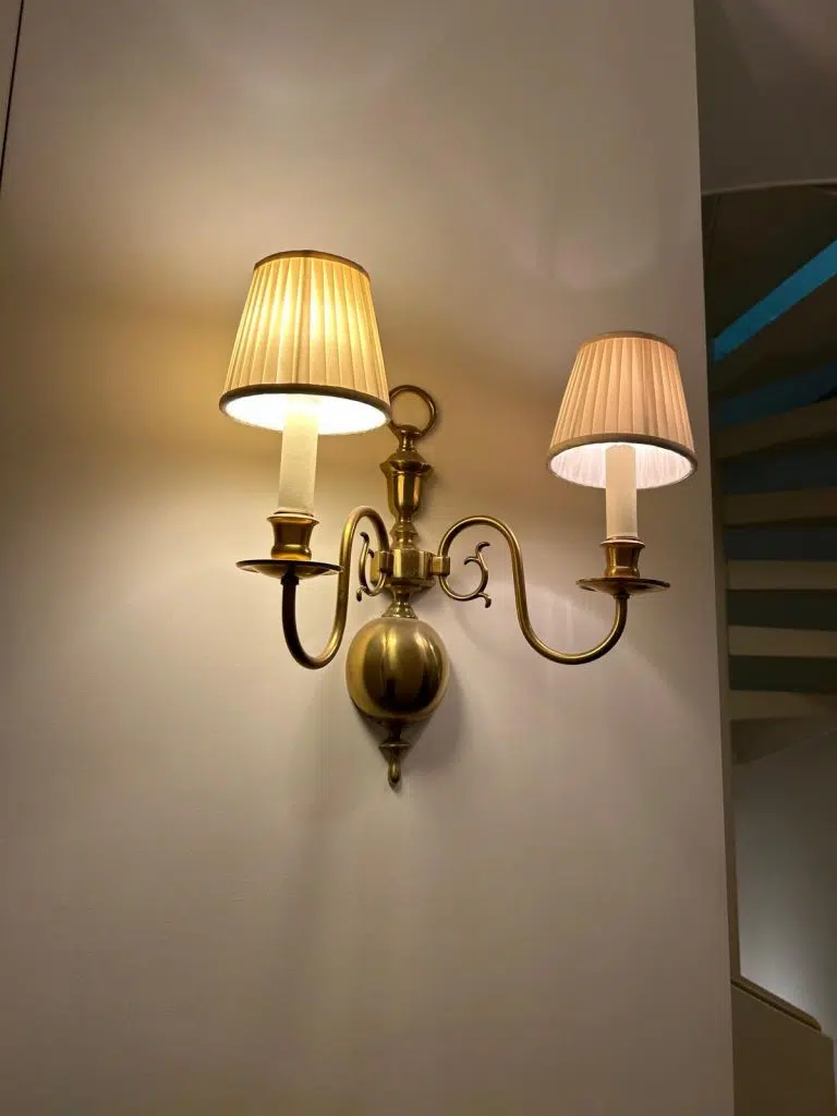 Designer lighting system being tested in Chelsea flat
