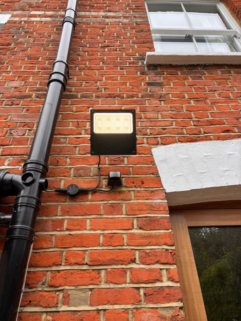 Garden lighting installation in Hampstead by Electricians4London