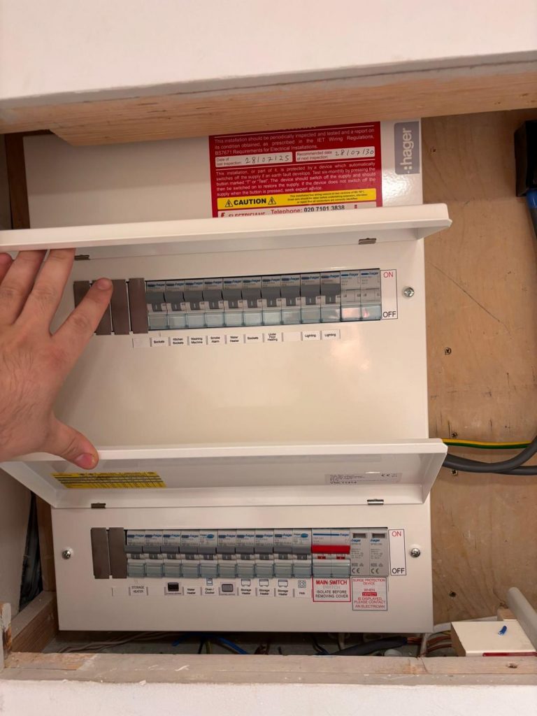 Electrical testing after fuse box upgrade in SW5