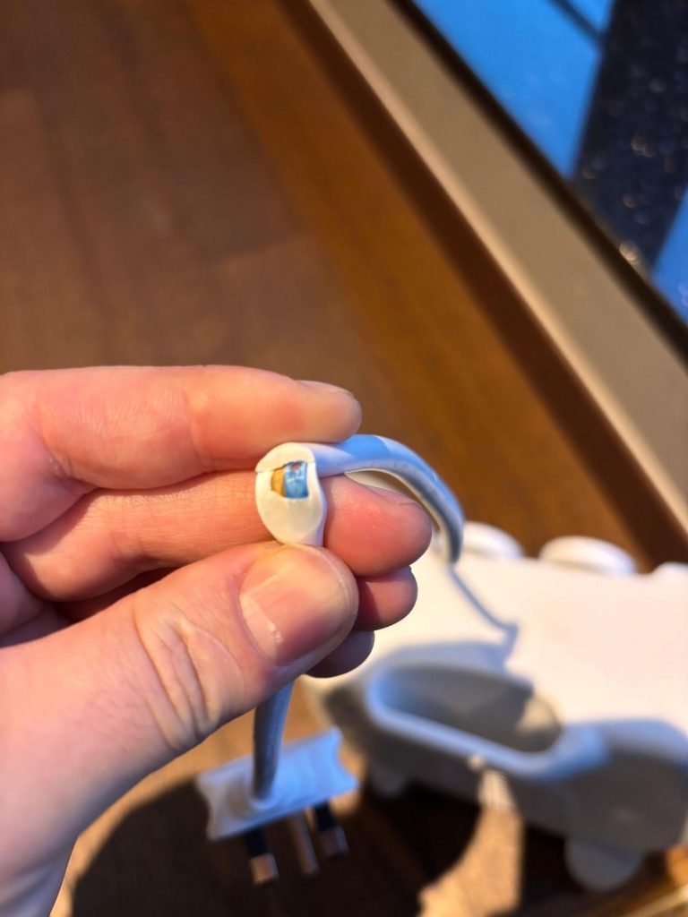 Electrical fault finding carried out by NICEIC engineer