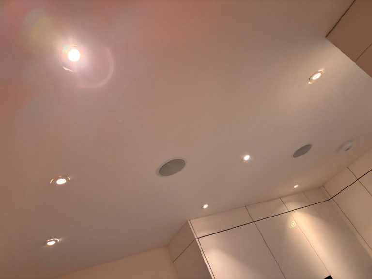 Lutron smart lighting control system installed in a high-end London apartment